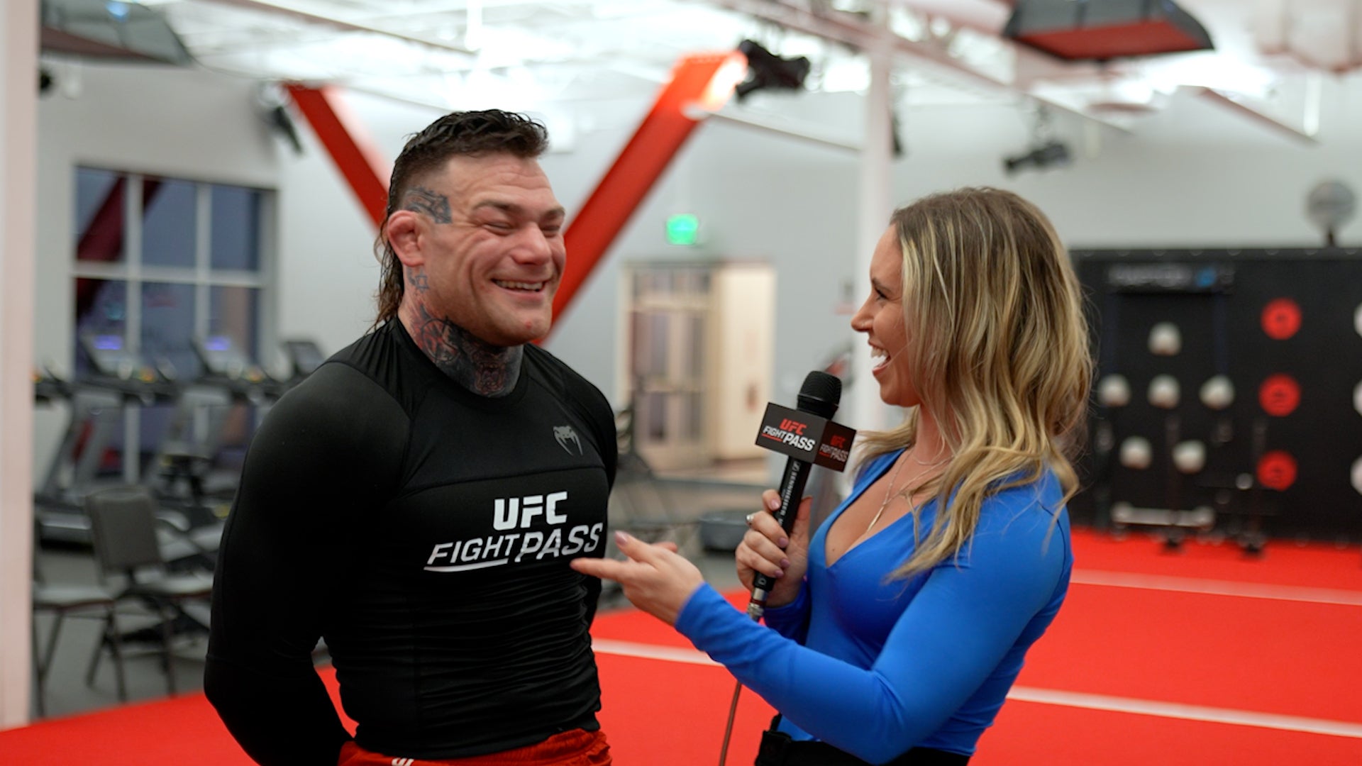 Shane Shapiro after his UFC Fight Pass Invitational win